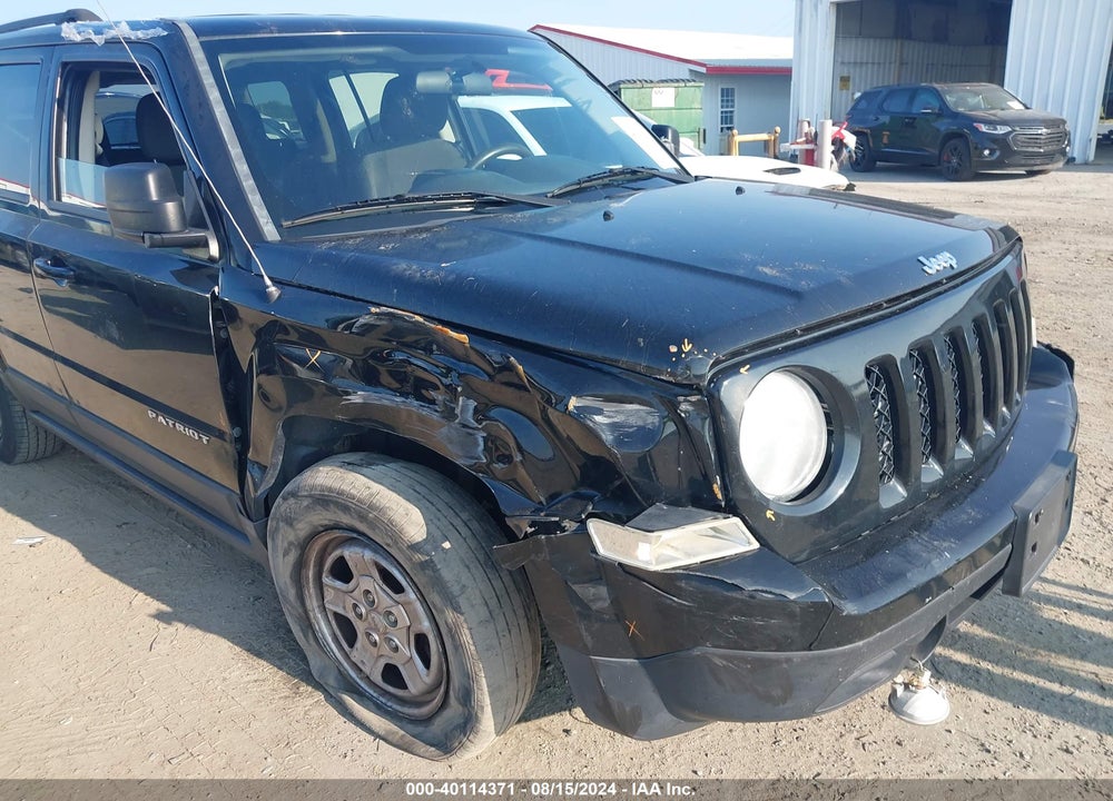 2012 JEEP PATRIOT SPORT VIN: 1C4NJPBBXCD724799