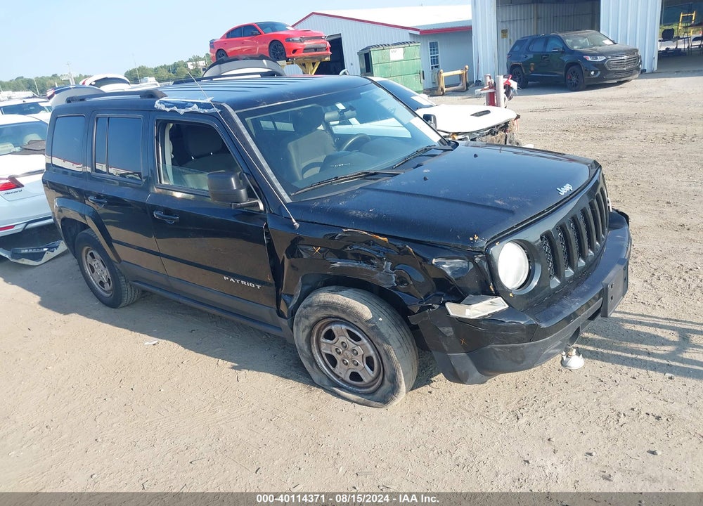 2012 JEEP PATRIOT SPORT VIN: 1C4NJPBBXCD724799