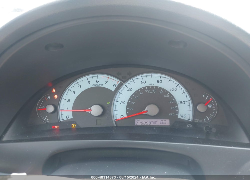 2011 TOYOTA CAMRY SE VIN: 4T1BF3EK4BU765688