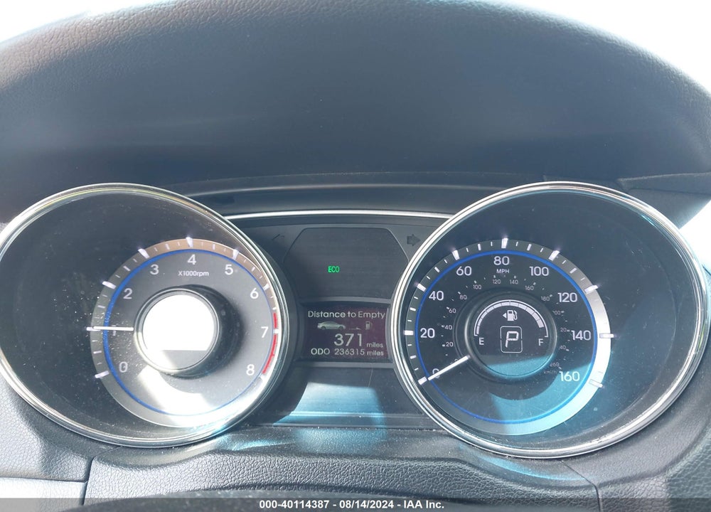 2013 HYUNDAI SONATA GLS VIN: 5NPEB4AC7DH766610