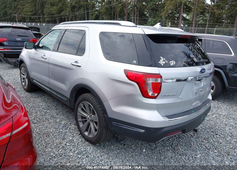2018 FORD EXPLORER LIMITED VIN: 1FM5K8F86JGB66958
