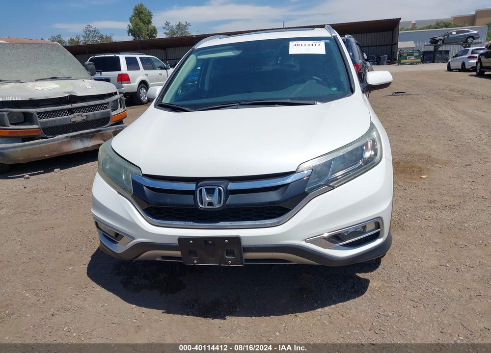 2015 HONDA CR-V EX-L VIN: 5J6RM4H72FL065843