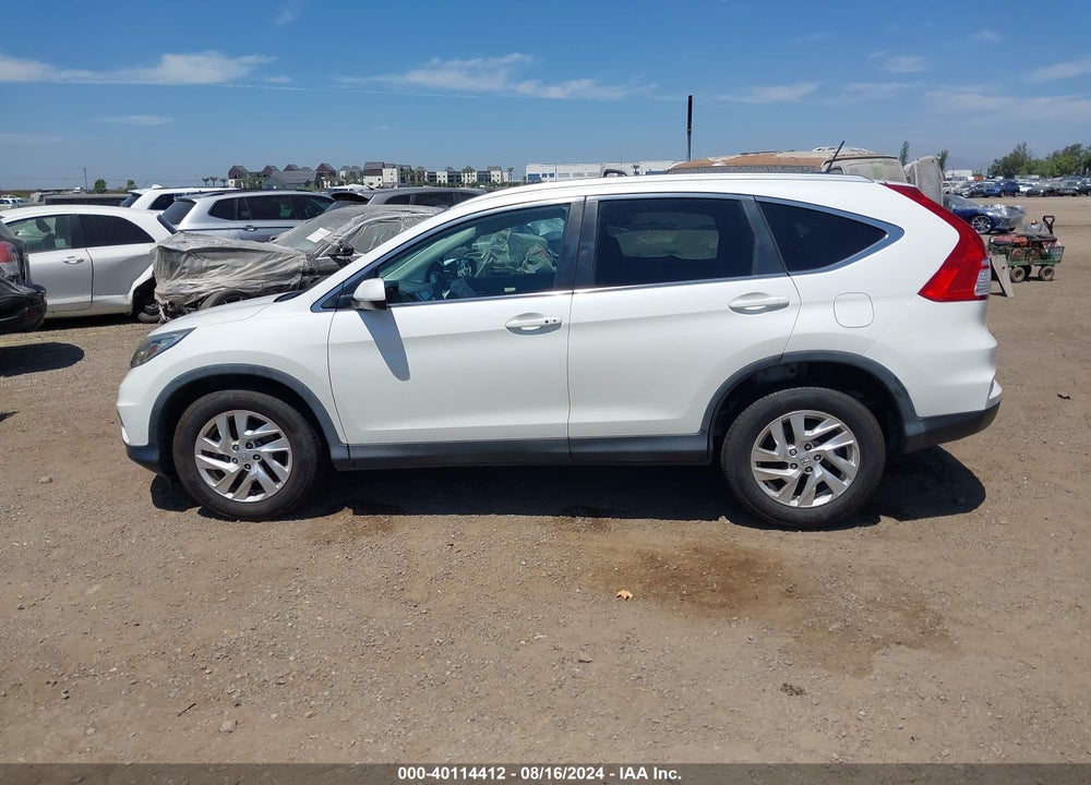 2015 HONDA CR-V EX-L VIN: 5J6RM4H72FL065843