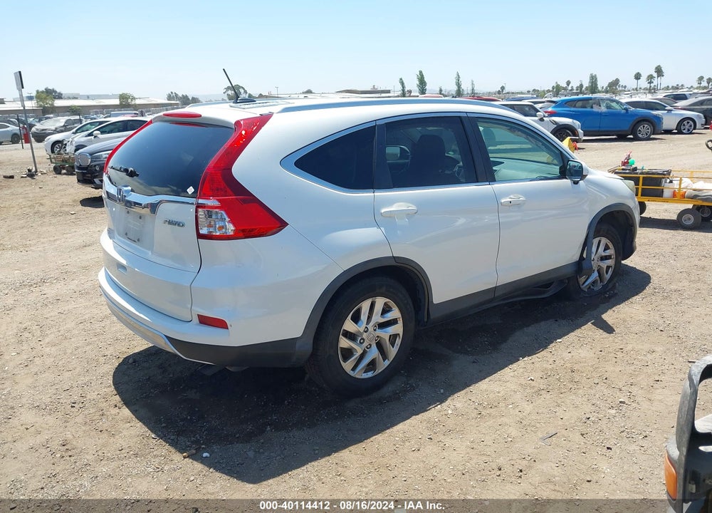 2015 HONDA CR-V EX-L VIN: 5J6RM4H72FL065843