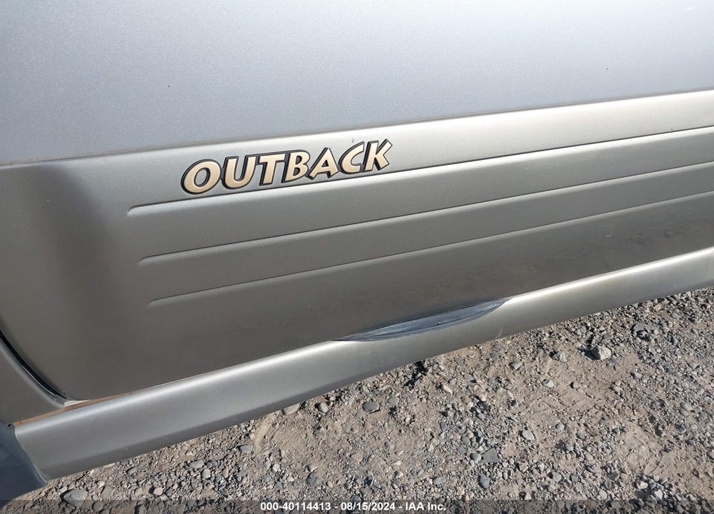 2003 SUBARU OUTBACK VIN: 4S3BH675937619925