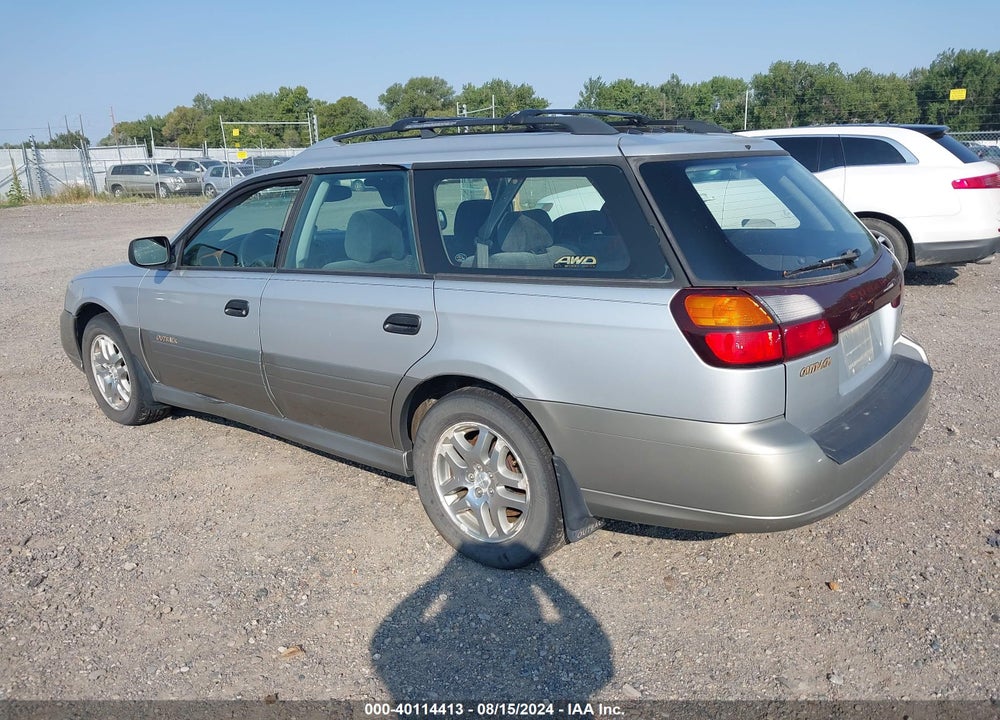2003 SUBARU OUTBACK VIN: 4S3BH675937619925