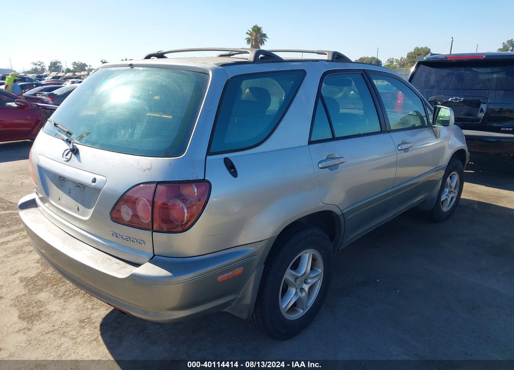 2000 LEXUS RX 300 VIN: JT6GF10U0Y0069389