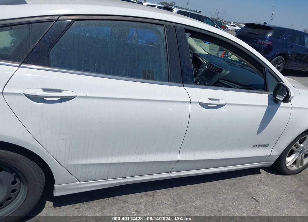 2018 FORD FUSION HYBRID SE VIN: 3FA6P0LU4JR136675