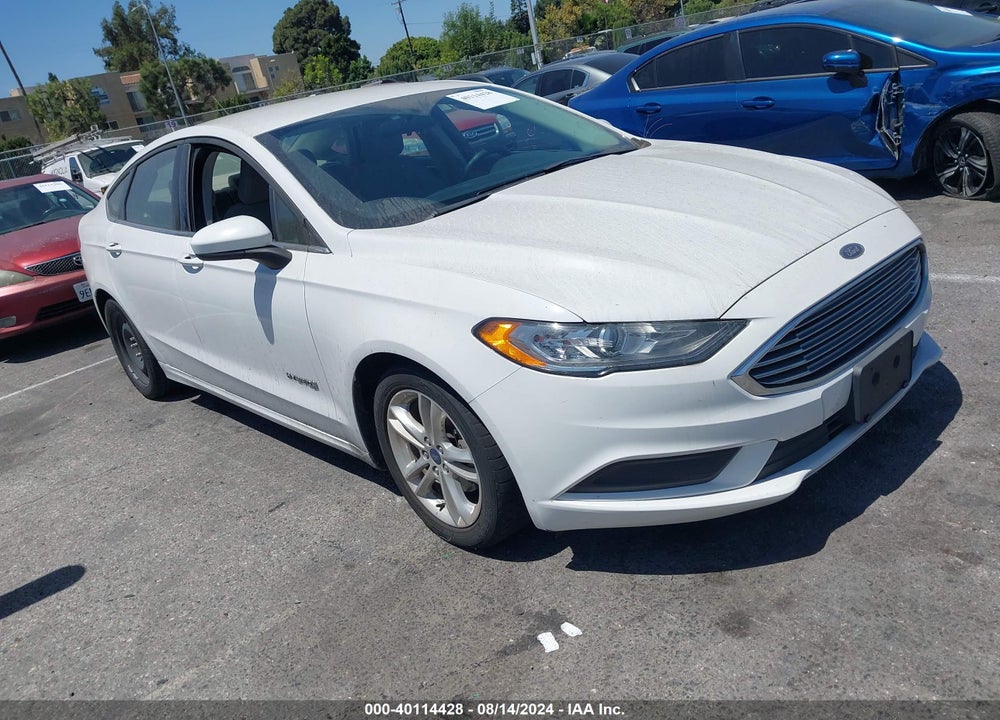 2018 FORD FUSION HYBRID SE VIN: 3FA6P0LU4JR136675