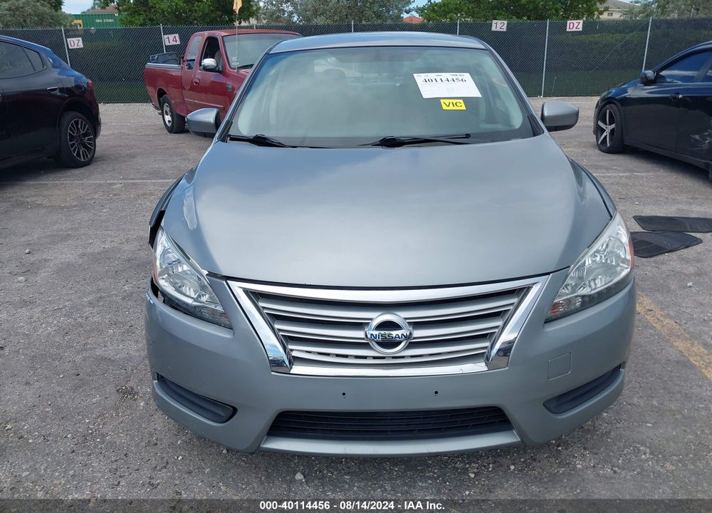 2013 NISSAN SENTRA SV VIN: 3N1AB7AP5DL771195