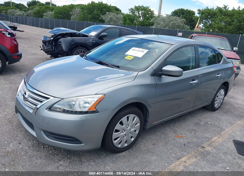 2013 NISSAN SENTRA SV VIN: 3N1AB7AP5DL771195