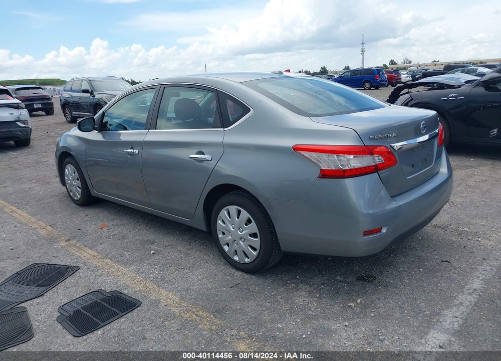 2013 NISSAN SENTRA SV VIN: 3N1AB7AP5DL771195