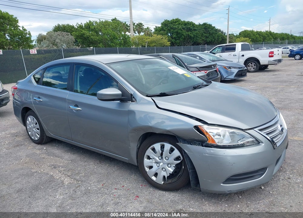 2013 NISSAN SENTRA SV VIN: 3N1AB7AP5DL771195