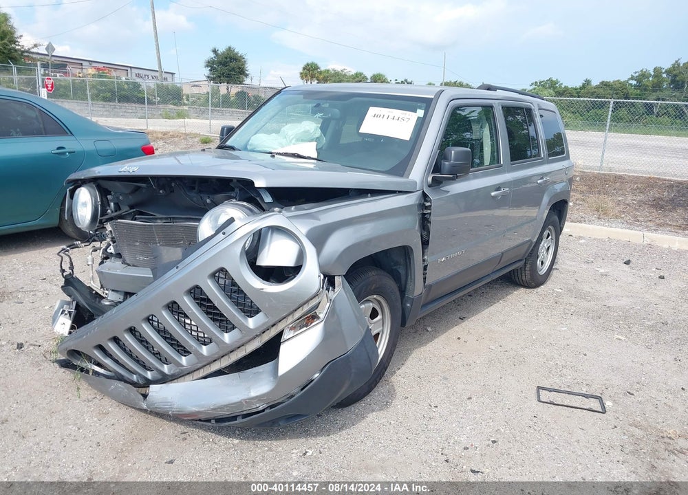 2017 JEEP PATRIOT SPORT FWD VIN: 1C4NJPBA8HD149715