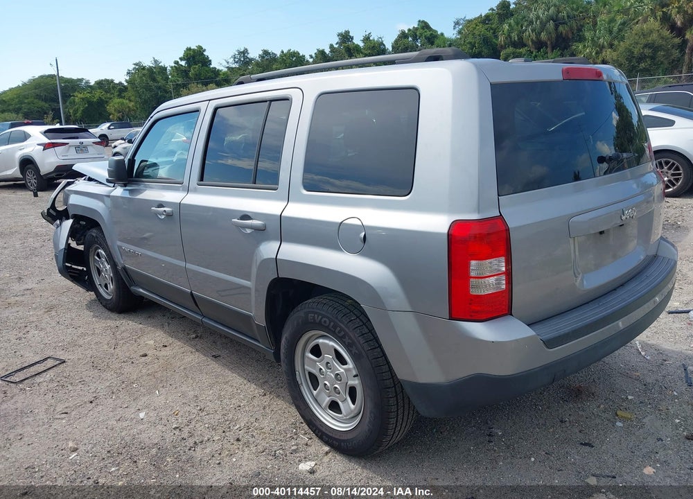 2017 JEEP PATRIOT SPORT FWD VIN: 1C4NJPBA8HD149715
