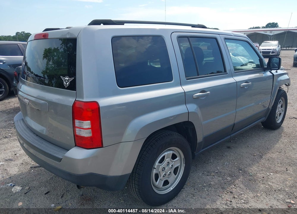 2017 JEEP PATRIOT SPORT FWD VIN: 1C4NJPBA8HD149715