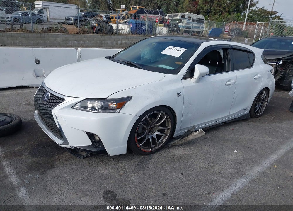 2017 LEXUS CT 200H VIN: JTHKD5BH9H2293683