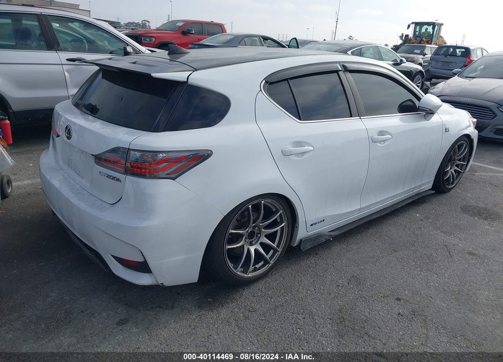 2017 LEXUS CT 200H VIN: JTHKD5BH9H2293683