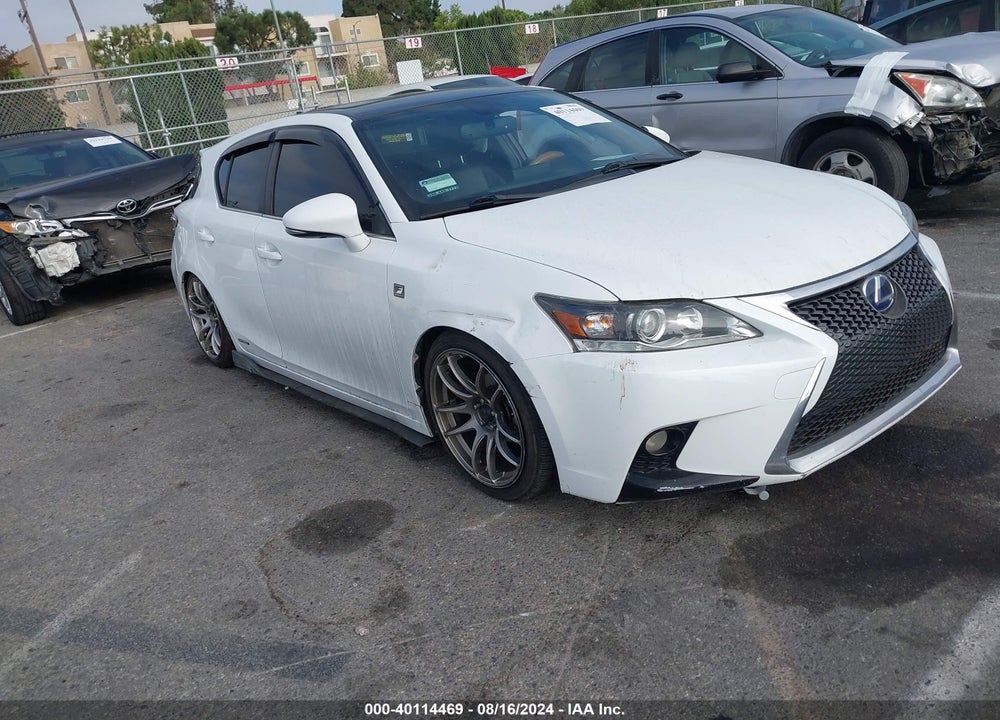 2017 LEXUS CT 200H VIN: JTHKD5BH9H2293683