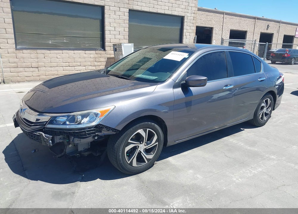2017 HONDA ACCORD LX VIN: 1HGCR2F35HA184083