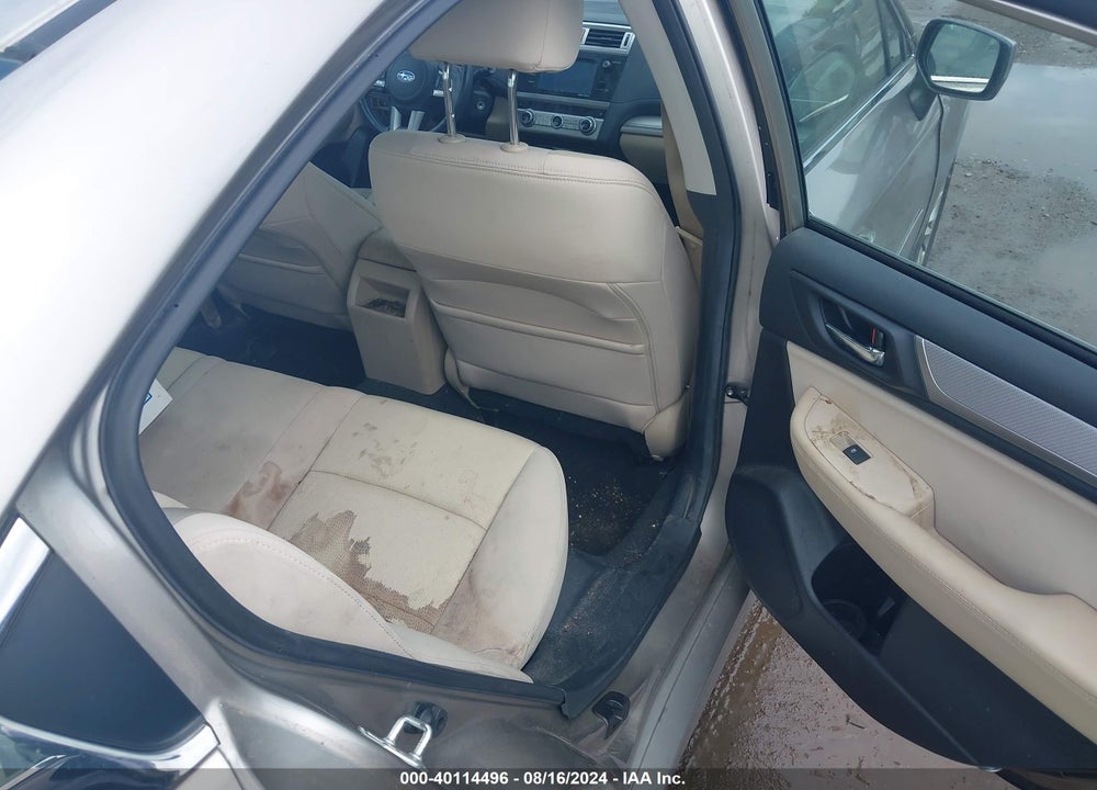 2016 SUBARU LEGACY 2.5I PREMIUM VIN: 4S3BNBC69G3010007