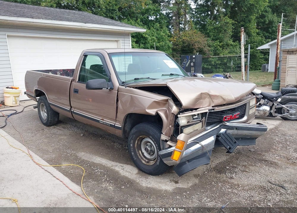 1997 GMC SIERRA 1500 SL WIDESIDE VIN: 1GTEC14M3VZ545774