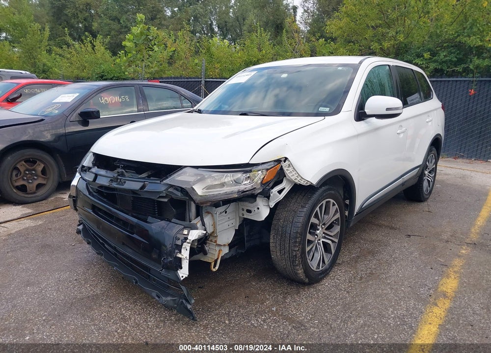 2016 MITSUBISHI OUTLANDER SE VIN: JA4AZ3A39GZ055664