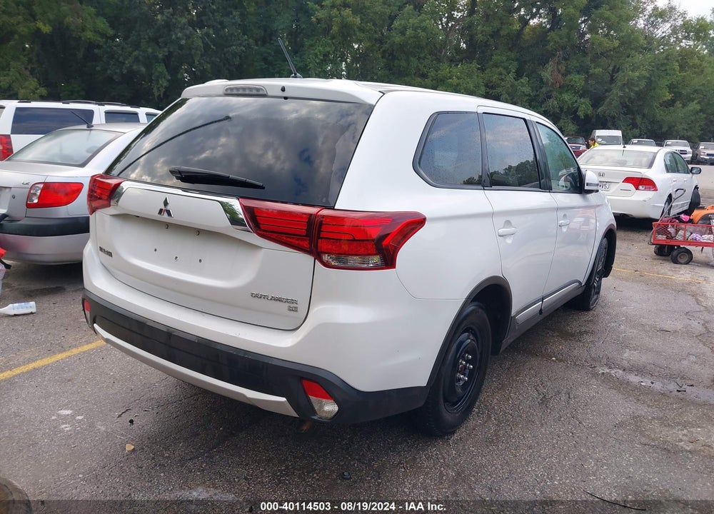 2016 MITSUBISHI OUTLANDER SE VIN: JA4AZ3A39GZ055664