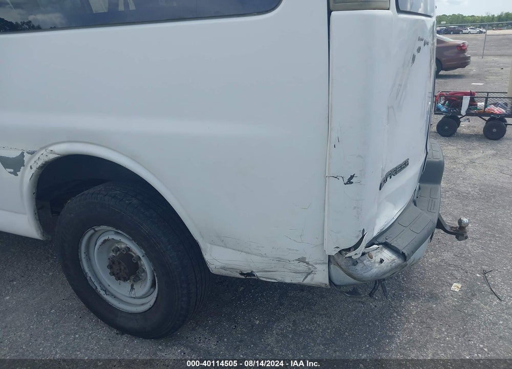 2000 CHEVROLET EXPRESS VIN: 1GAHG39R1Y1276512