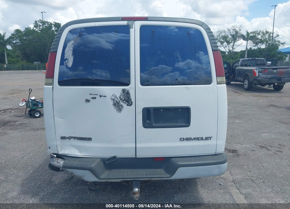 2000 CHEVROLET EXPRESS VIN: 1GAHG39R1Y1276512