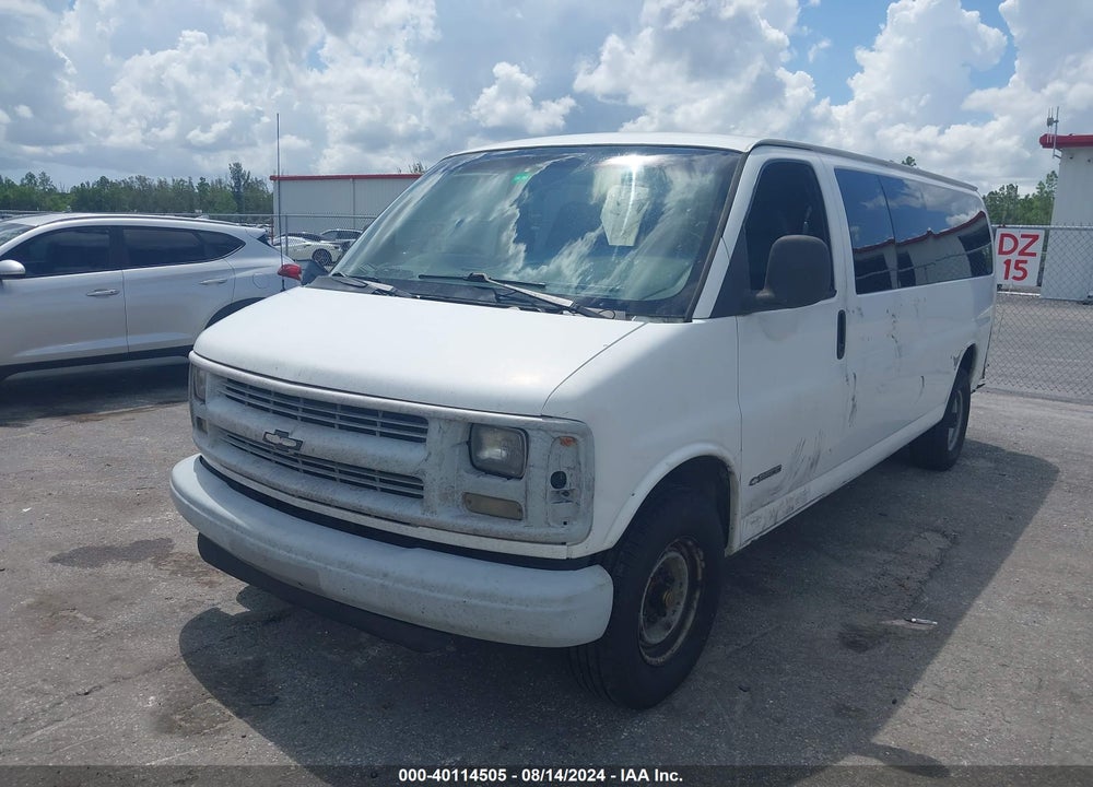 2000 CHEVROLET EXPRESS VIN: 1GAHG39R1Y1276512