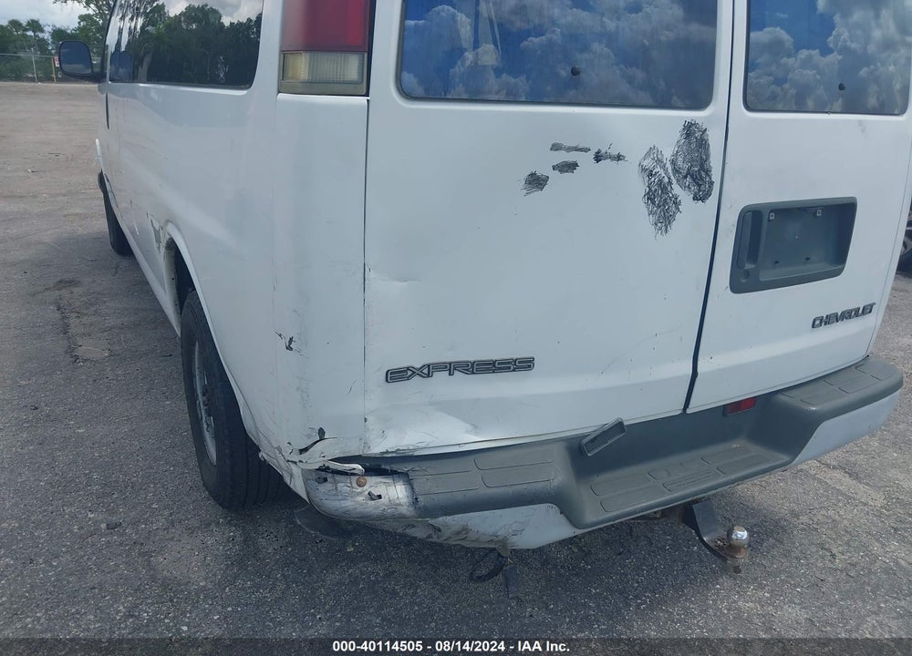 2000 CHEVROLET EXPRESS VIN: 1GAHG39R1Y1276512