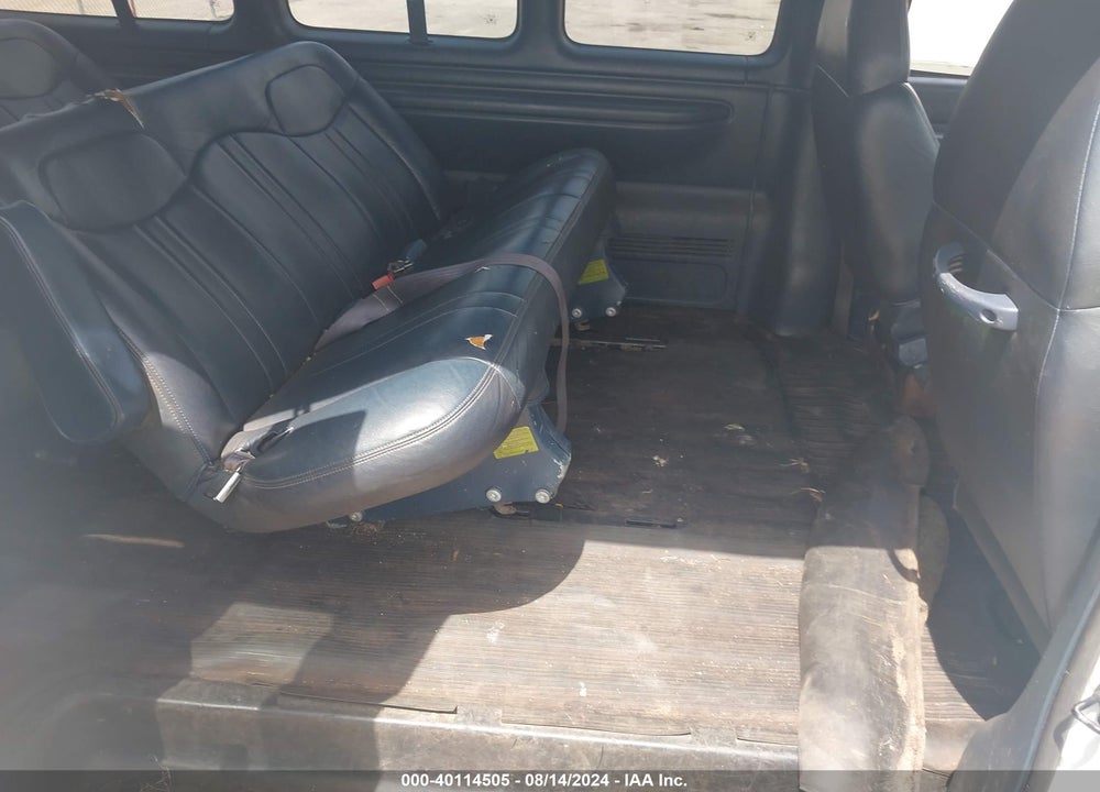 2000 CHEVROLET EXPRESS VIN: 1GAHG39R1Y1276512