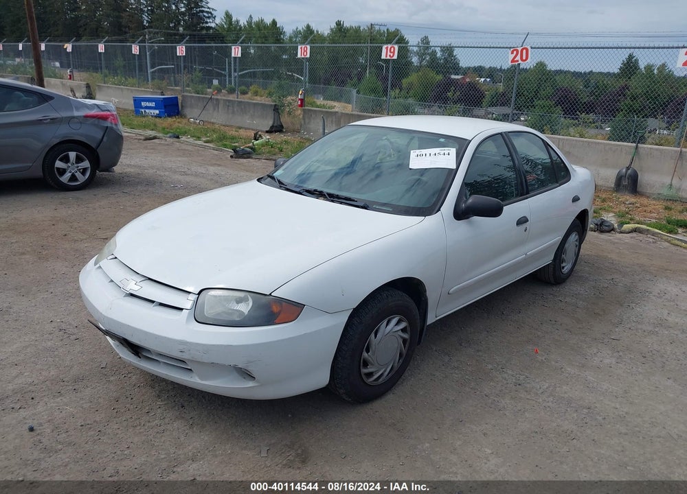 2003 CHEVROLET CAVALIER VIN: 1G1JC52F337109535