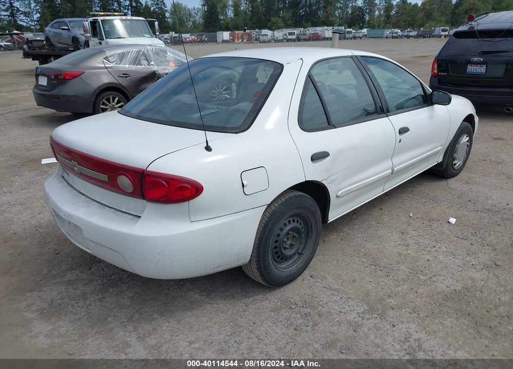 2003 CHEVROLET CAVALIER VIN: 1G1JC52F337109535