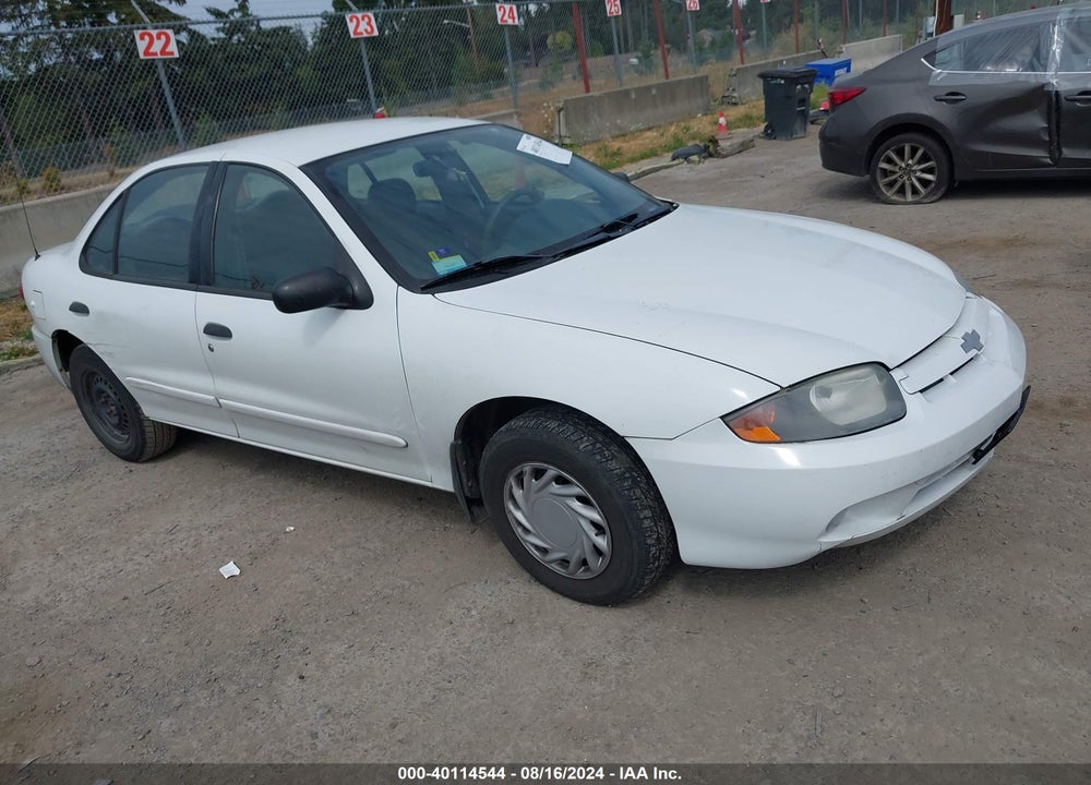 2003 CHEVROLET CAVALIER VIN: 1G1JC52F337109535