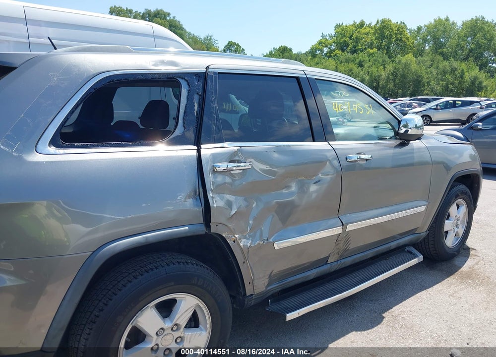 2012 JEEP GRAND CHEROKEE LAREDO VIN: 1C4RJFAG1CC161480