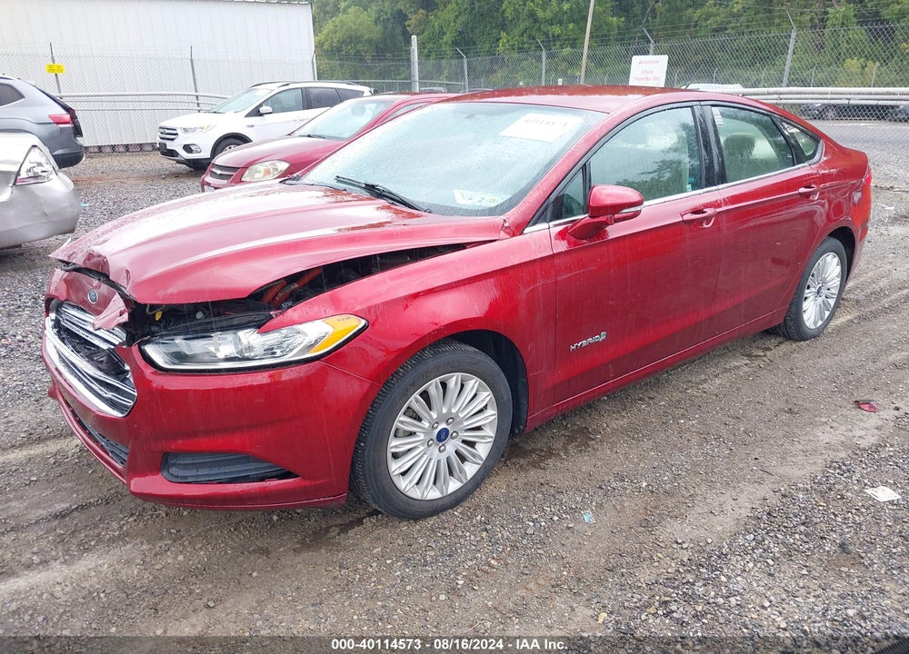 2013 FORD FUSION HYBRID SE VIN: 3FA6P0LU1DR271648