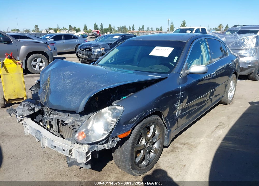 2006 INFINITI G35 VIN: JNKCV51E06M504053