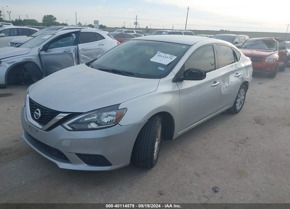 2019 NISSAN SENTRA SV VIN: 3N1AB7AP1KL611201