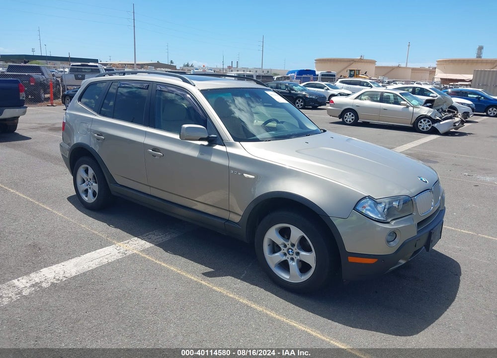 2007 BMW X3 3.0SI VIN: WBXPC93447WF13225