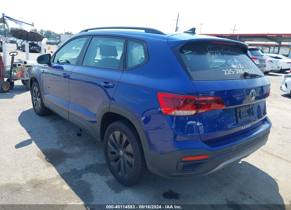 2024 VOLKSWAGEN TAOS 1.5T S VIN: 3VV5X7B26RM004607