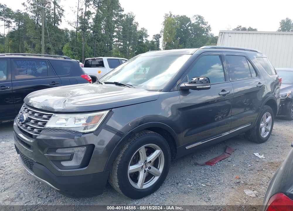2017 FORD EXPLORER XLT VIN: 1FM5K8D87HGD81665