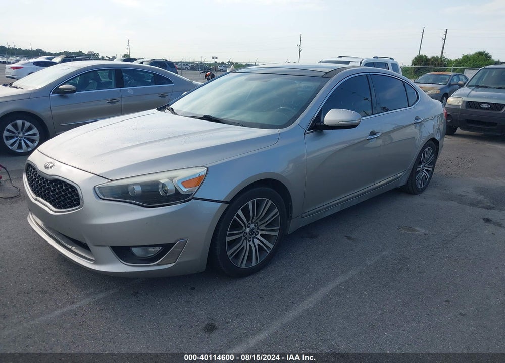 2014 KIA CADENZA PREMIUM VIN: KNALN4D77E5120642