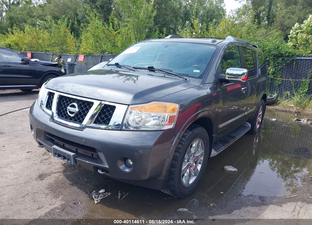 2012 NISSAN ARMADA PLATINUM VIN: 5N1BA0NE1CN607067