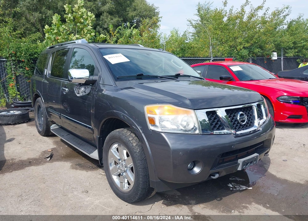 2012 NISSAN ARMADA PLATINUM VIN: 5N1BA0NE1CN607067