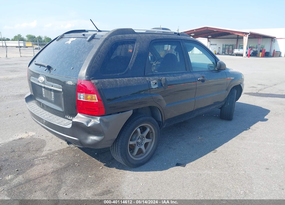 2007 KIA SPORTAGE LX VIN: KNDJF724077379756