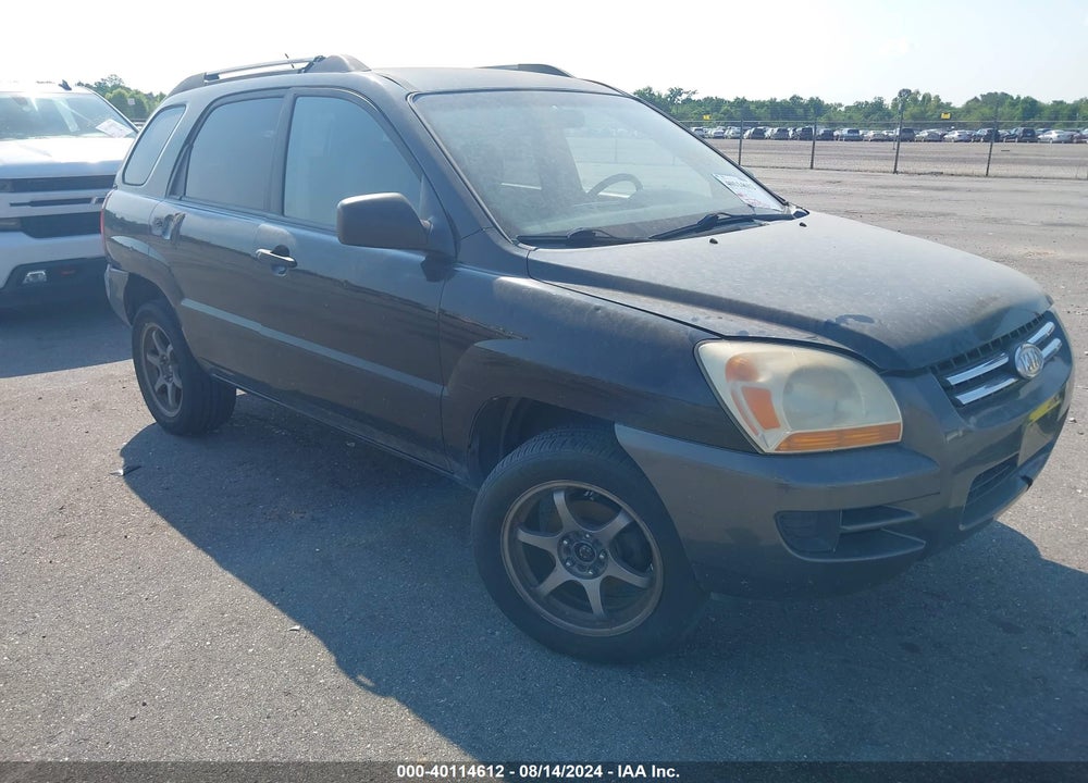 2007 KIA SPORTAGE LX VIN: KNDJF724077379756