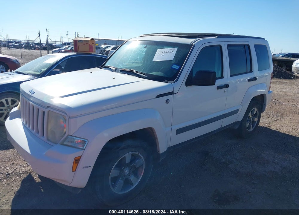 2008 JEEP LIBERTY SPORT VIN: 1J8GN28K08W220855