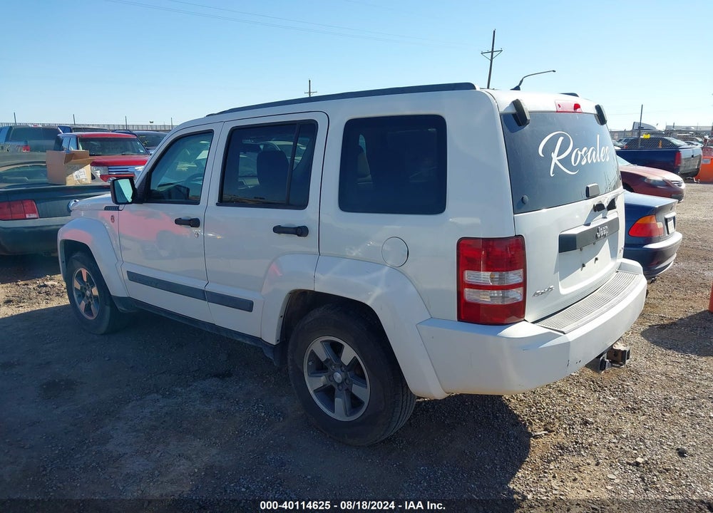 2008 JEEP LIBERTY SPORT VIN: 1J8GN28K08W220855
